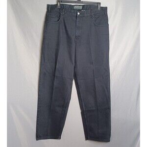 Vintage Levi's SilverTab Jeans Mens 38x34 Black Baggy Loose Fit Denim Y2K 90s